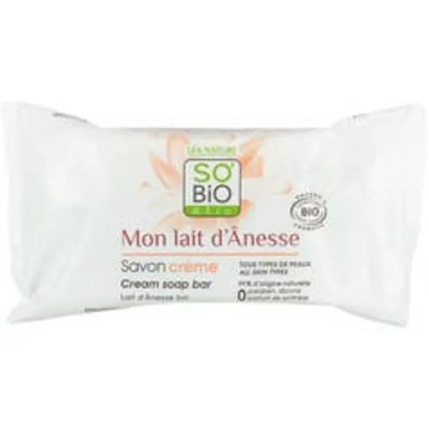 so'bio étic savon crème bio - mon lait d'ânesse