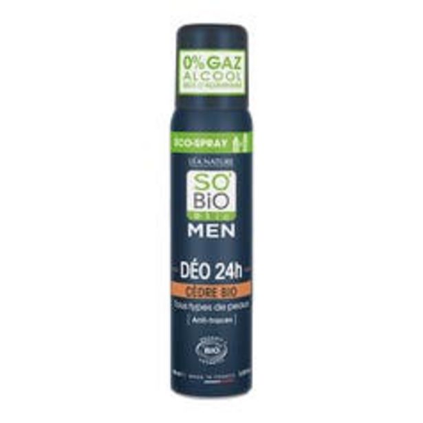 SO'BiO étic Déo 24h Cèdre bio éco-spray