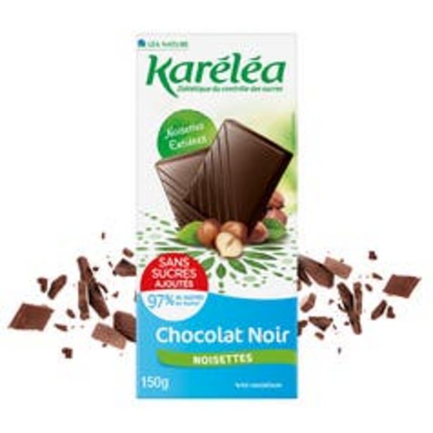 Karéléa Tablette Chocolat Noir croquant