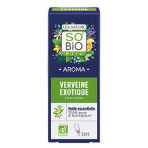 SO'BiO étic Huile essentielle Verveine Exotique Bio