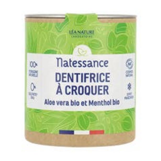 Natessance Dentifrice à croquer fraîcheur