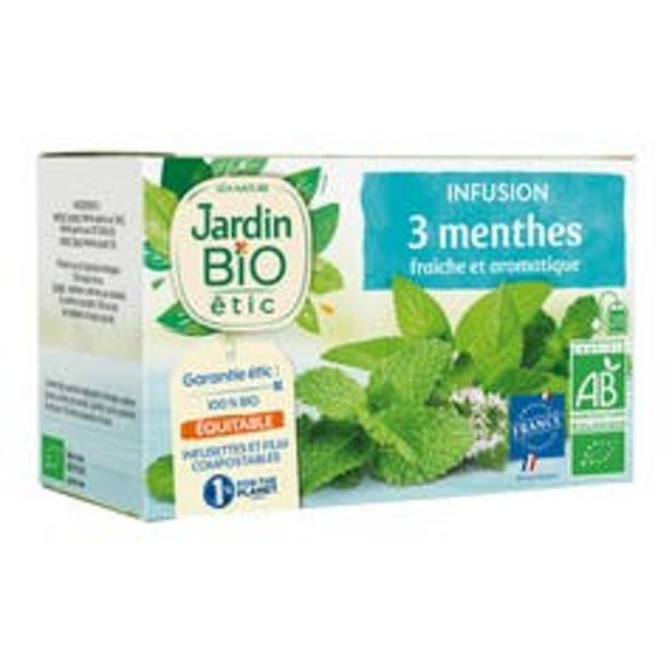 Jardin BiO étic Infusion 3 Menthes - bio