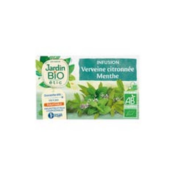 Jardin BiO étic Infusion Verveine citronnée menthe - bio