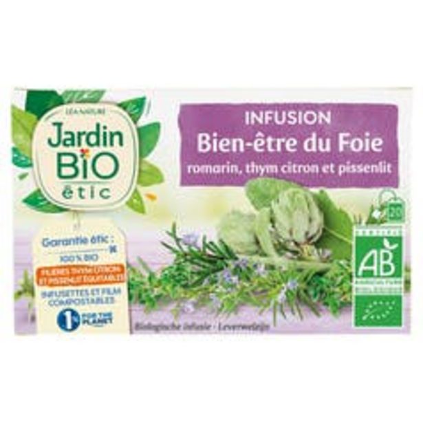 Jardin BiO étic Infusion Bien-Etre du foie - bio