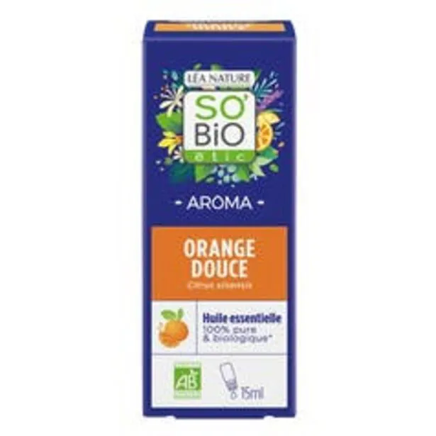 so'bio étic huile essentielle orange bio