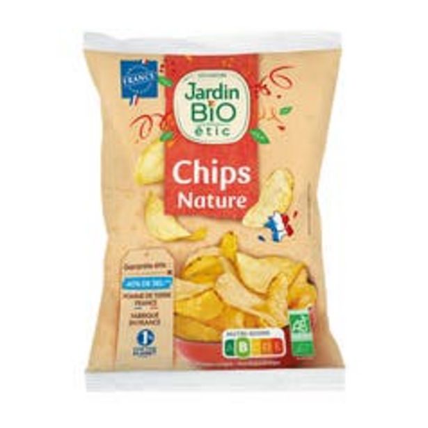 Jardin BiO étic Chips de Pomme de terre nature