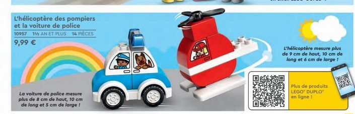 voiture de police LEGO