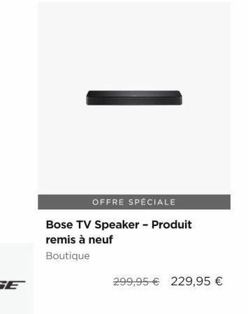 téléviseur bose