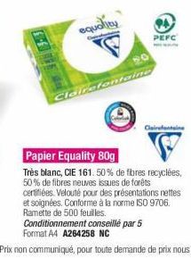 equality  PEFC  Cicinions