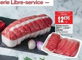 res  1295  viande bovine!  steak à griller