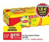 boîtes Lipton