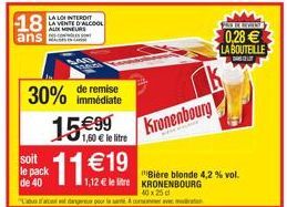 soldes Kronenbourg