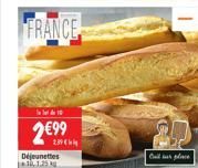 FRANCE  299  2 Déjeunettes  Galler