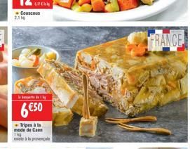 40 ch Couscous 2.1  FRANCE  behandel  6€50  Trieste mode de Caen  offre à 