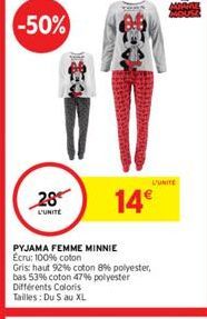 pyjama femme Minnie