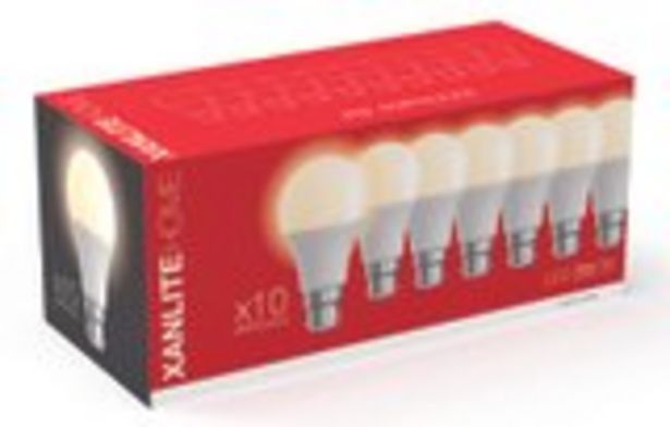 10 ampoules blanc neutre