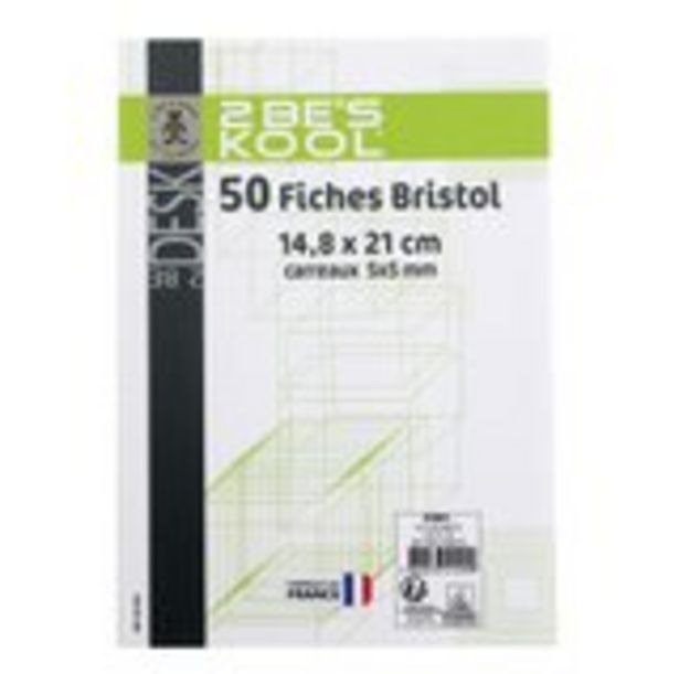 50 fiches bristol