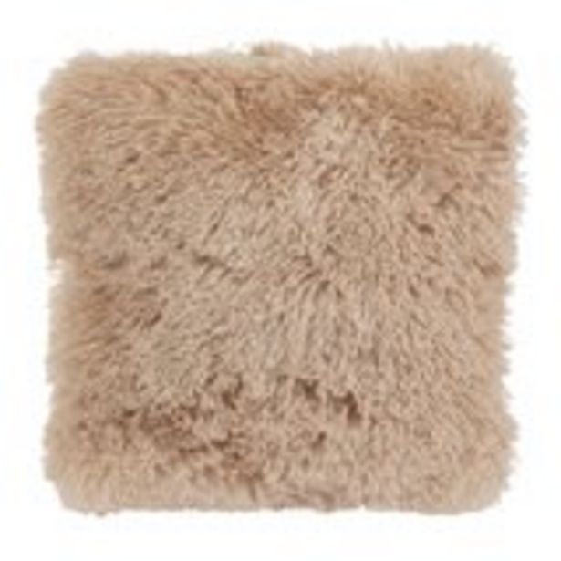 coussin shaggy à poils longs