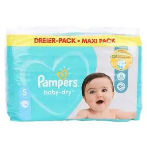 94 couches baby dry taille 5 11/16 kilos offre à 19,99€ sur Stokomani