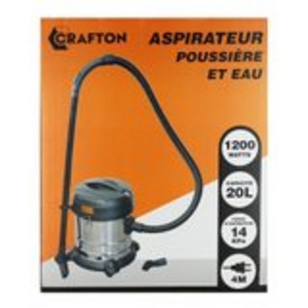 Aspirateur eau et poussière 20L