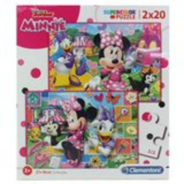 Puzzle Minnie 2x20 pièces