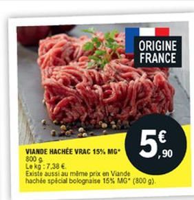 viande hachée