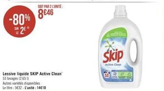 lessive liquide Skip