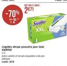 2071  -70%  12  Swiffer XXL