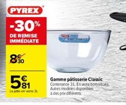 soldes Pyrex