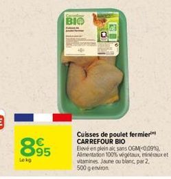 cuisses de poulet Carrefour