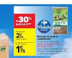 graines Carrefour