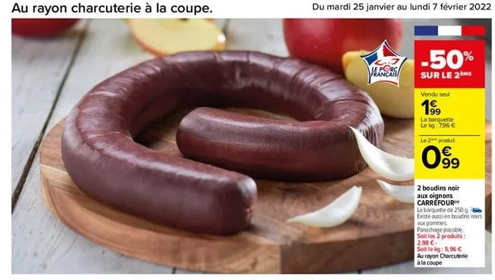 charcuterie carrefour