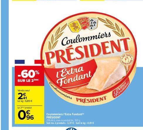 fondant Président