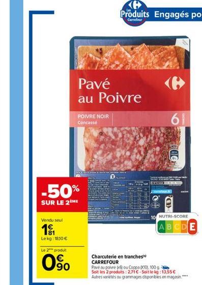 poivre noir Carrefour