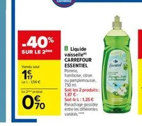 liquide vaisselle carrefour