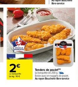 nuggets de poulet