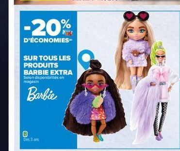 dés jeux Barbie
