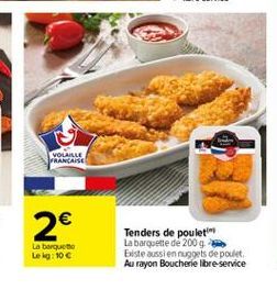 nuggets de poulet