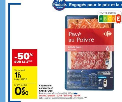 poivre noir Carrefour