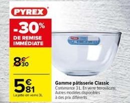 soldes Pyrex