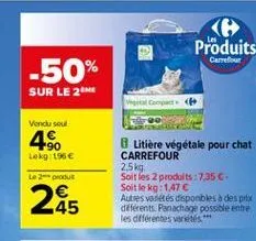 litière carrefour