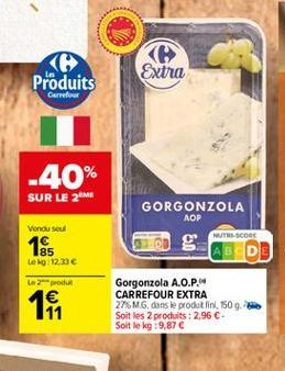 gorgonzola Carrefour