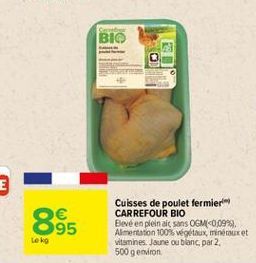 cuisses de poulet Carrefour