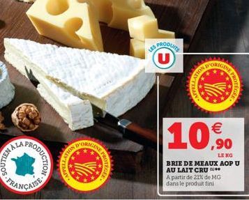 LE PRODUK  TION  AD  NOTES   ,90  QODU  SHEETS  NAM  DUCTION  CALL  COOTEGER  CO  LENG BRIE DE MEAUX AOP U AU LAIT CRU A partir de 21% de MG dans le produit fini  BILANÇAIS