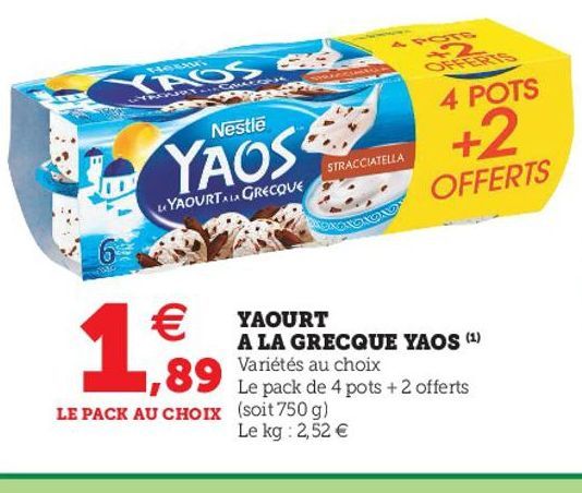 yaourt a la greque yaos