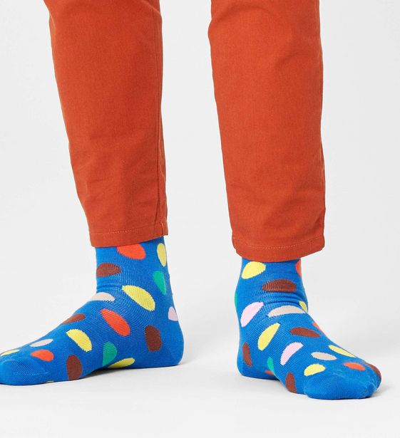 Wool Big Dot Sock offre à 11,2€ sur Happy Socks