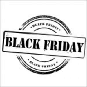 Vitrophanie petit label black friday noir - 50 x 70 cm offre à 24,99€ sur Retif