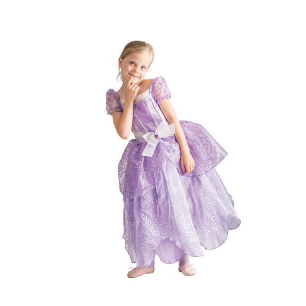 Déguisement - Robe de Princesse violette - Taille M (5-7 ans) offre à 24,99€ sur PicWicToys