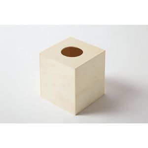 Boîte à mouchoirs carrée - 13x13x14 cm - Bois offre à 0,9€ sur PicWicToys