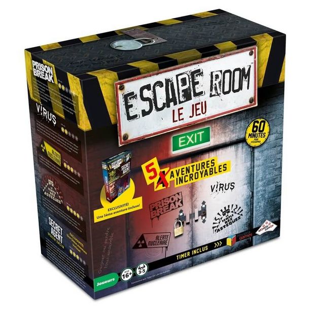 Escape Room - Coffret 5 jeux offre à 19,99€ sur PicWicToys